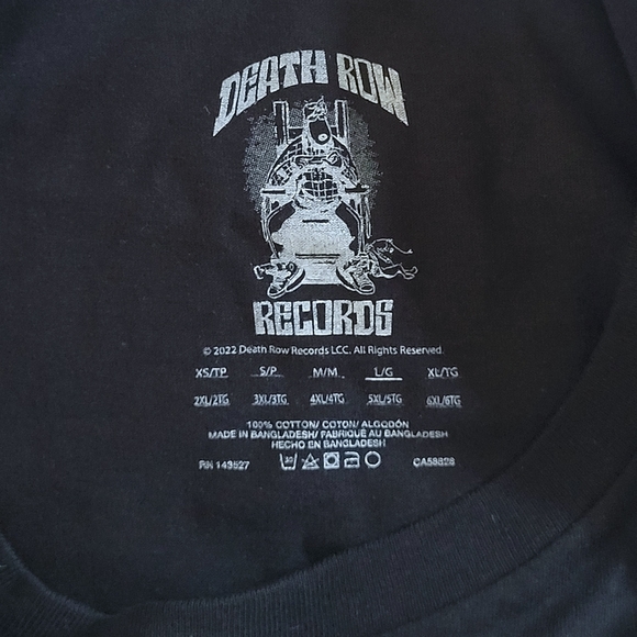 Death Row☠ Records Snoop Dogg🐕 Graphic Tee👕 - NWOT - Picture 5 of 11